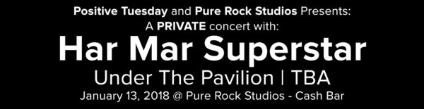 Har Mar Superstar with Under The Pavilion & Jae Havoc