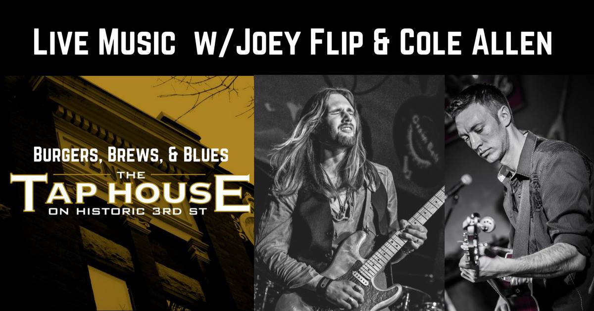 Burgers, Brews, and Blues with Joey Flip and Cole Allen