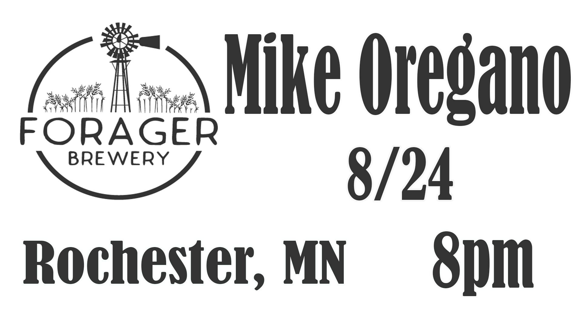 Mike Oregano at Forager Brewery